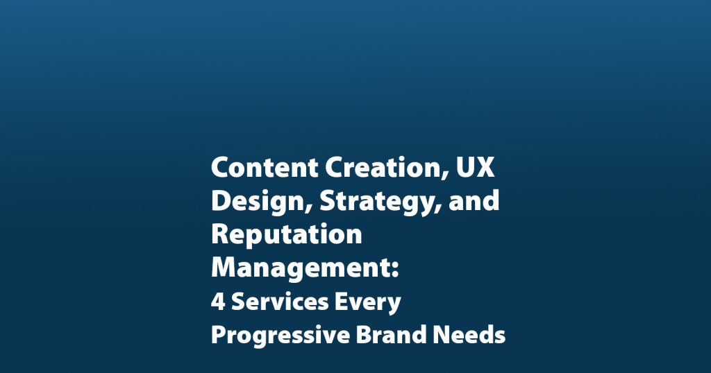 Content Creation, UX