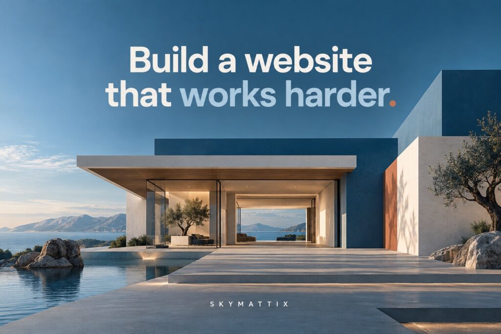 Supercharge Your Website Performance in 2023: Features for Building a High-Performing Website — Skymattix editorial illustration