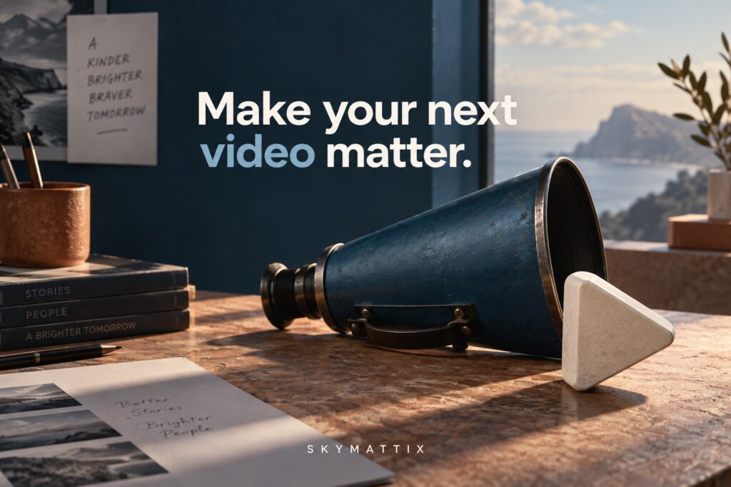 Mastering YouTube: The Ultimate Blueprint for Business Growth — Skymattix editorial illustration