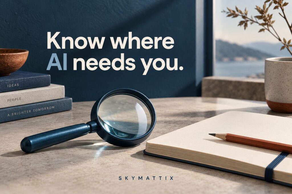 Beyond ChatGPT’s Capabilities: 5 Things Your Business Needs to Know — Skymattix editorial illustration