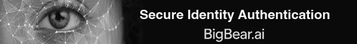 Original BigBear.ai display ad: Secure Identity Authentication